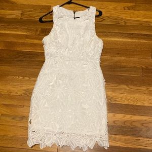 ASTR the label white dress - size medium